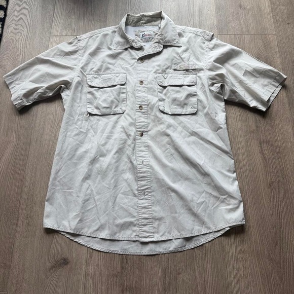 Other - World Wide Sportsman Mens Fishing Shirt Vented Short Sleeve Outdoor Button Up